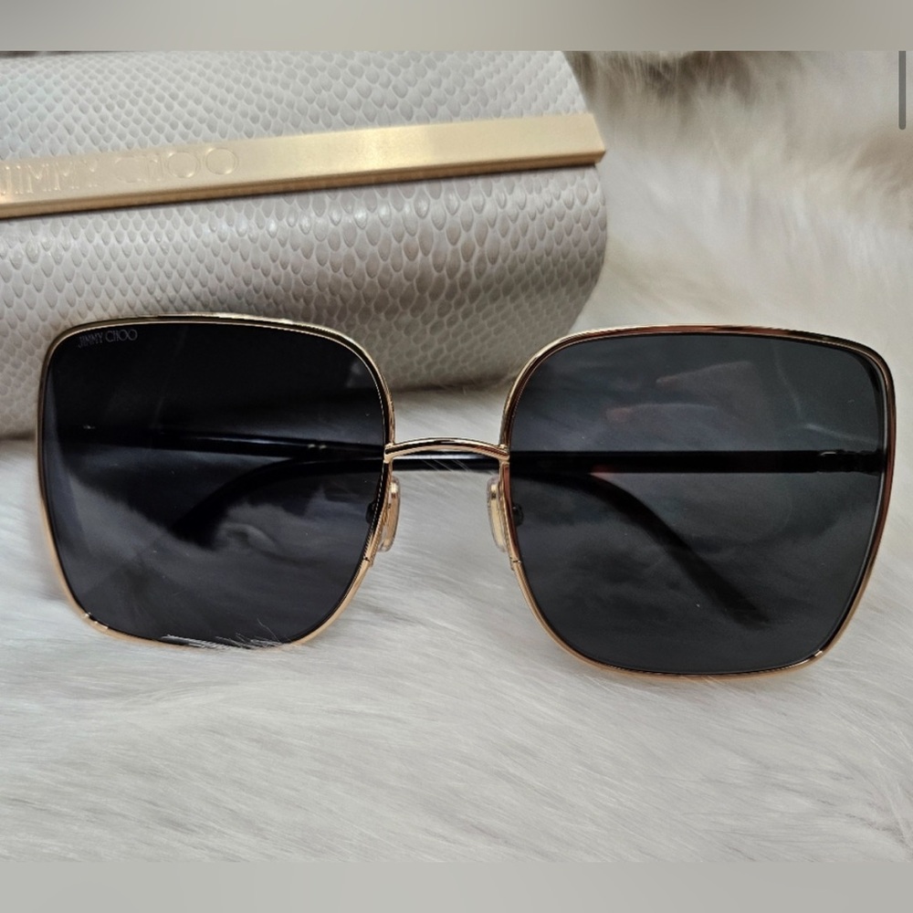 JIMMY CHOO Glittery / Black Sunglasses - BRAND NEW!